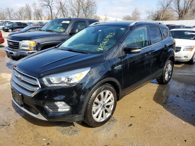 Photo 1 from auction – 2017 FORD ESCAPE TIT with VIN 1FMCU0J98HUA50210