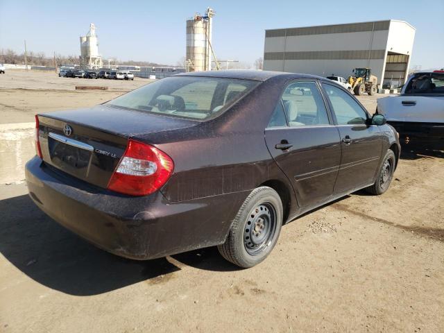 Photo 3 from auction – 2002 TOYOTA CAMRY LE with VIN JTDBE32K320072212