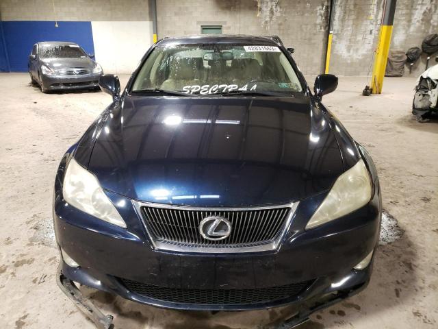 Photo 5 from auction – 2006 LEXUS IS 250 with VIN JTHCK262762004389