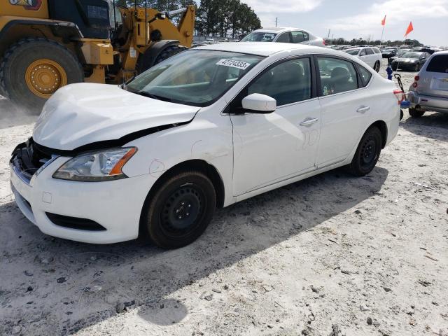 NISSAN SENTRA S 2015 with VIN 3N1AB7AP1FY344229 - Photo from auction
