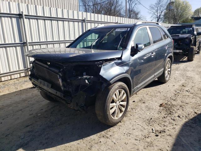 KIA SORENTO BA 2011 with VIN 5XYKT4A22BG099750 - Photo from auction
