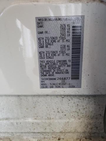Photo 14 from auction – 2022 NISSAN PATHFINDER with VIN 5N1DR3DHXNC266877