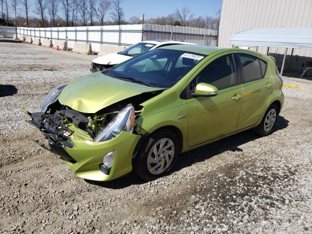 TOYOTA PRIUS C 2015 with VIN JTDKDTB35F1103472 - Photo from auction