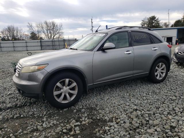 INFINITI FX35 2004 with VIN JNRAS08W24X200768 - Photo from auction