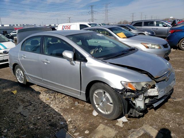 Photo 4 from auction – 2008 HONDA CIVIC HYBR with VIN JHMFA36288S024062