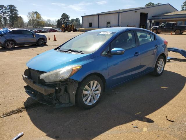 KIA FORTE LX 2014 with VIN KNAFX4A65E5218197 - Photo from auction