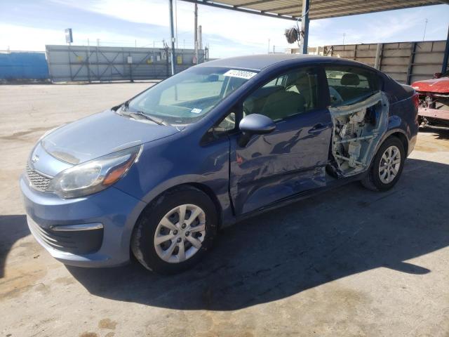 KIA RIO LX 2016 with VIN KNADM4A35G6584051 - Photo from auction