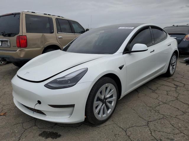 TESLA MODEL 3 2022 with VIN 5YJ3E1EA3NF358336 - Photo from auction
