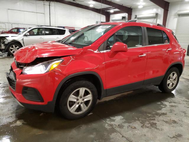 CHEVROLET TRAX 1LT 2017 with VIN 3GNCJPSB8HL175619 - Photo from auction