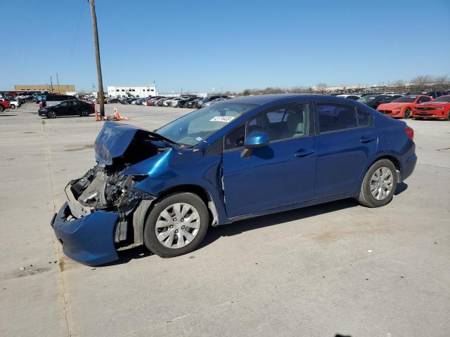 HONDA CIVIC LX 2012 with VIN 19XFB2F53CE083230 - Photo from auction