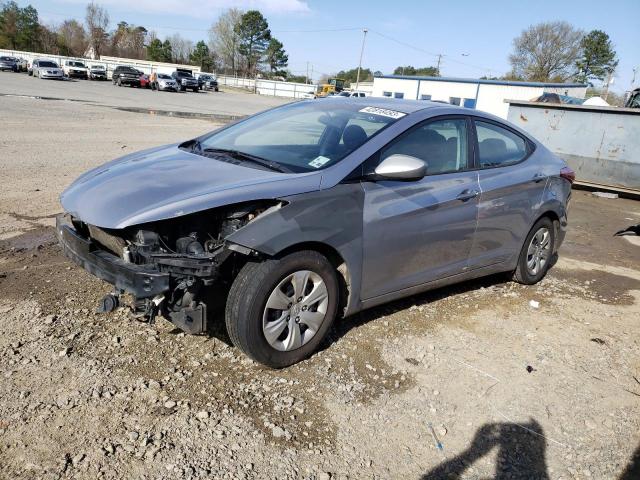 HYUNDAI ELANTRA SE 2016 with VIN 5NPDH4AE6GH723845 - Photo from auction