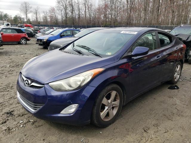 HYUNDAI ELANTRA GL 2012 with VIN 5NPDH4AE9CH095581 - Photo from auction