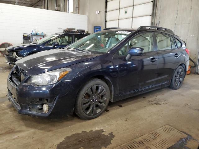 SUBARU IMPREZA SP 2016 with VIN JF1GPAU61GH230114 - Photo from auction