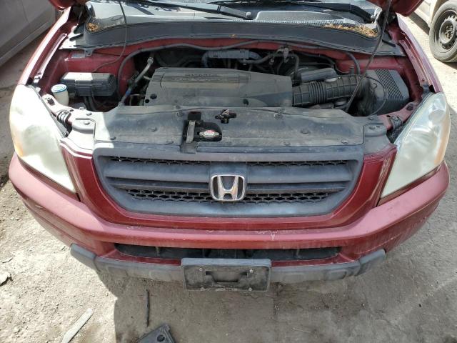 Photo 12 from auction – 2004 HONDA PILOT EXL with VIN 2HKYF18764H573809