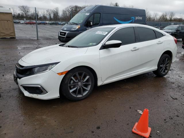 HONDA CIVIC EX 2019 with VIN JHMFC1F33KX000446 - Photo from auction