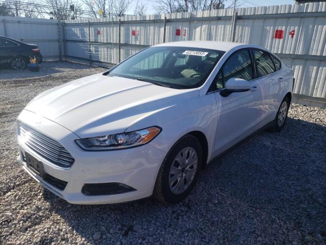 FORD FUSION S 2014 with VIN 1FA6P0G73E5372800 - Photo from auction
