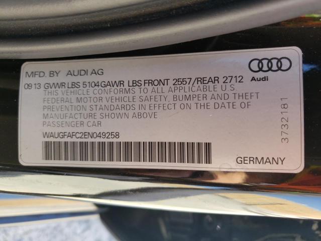 Photo 14 from auction – 2014 AUDI A6 PREMIUM with VIN WAUGFAFC2EN049258