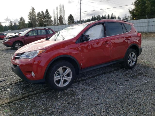 TOYOTA RAV4 XLE 2015 with VIN 2T3RFREV8FW351595 - Photo from auction