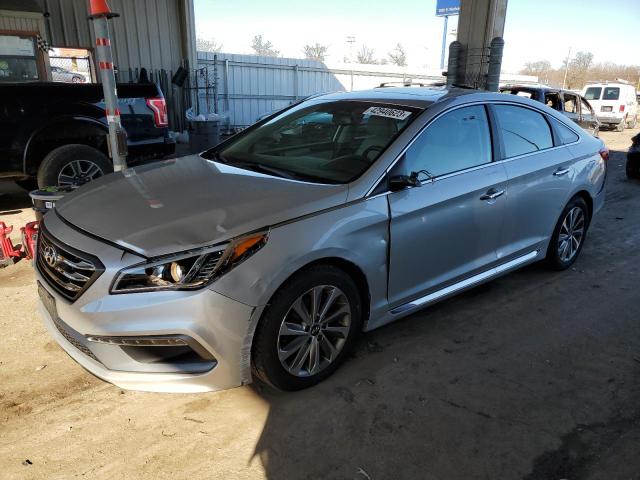 HYUNDAI SONATA SPO 2016 with VIN 5NPE34AF3GH376213 - Photo from auction