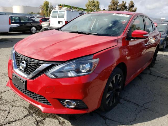 NISSAN SENTRA S 2016 with VIN 3N1AB7AP7GY283020 - Photo from auction