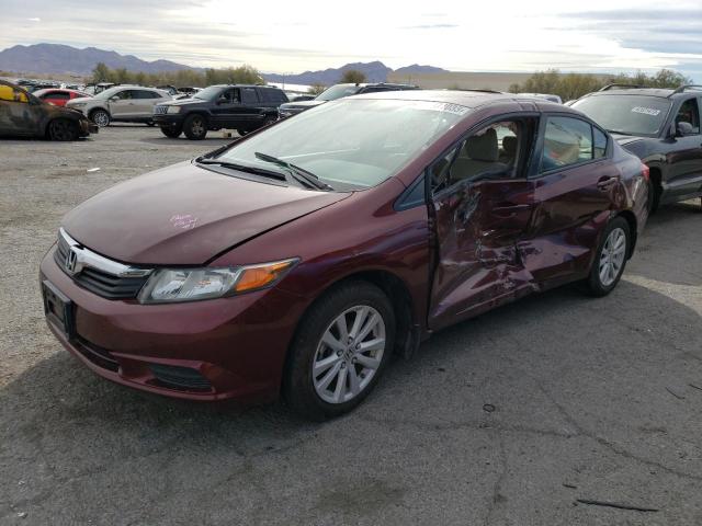 HONDA CIVIC EX 2012 with VIN 2HGFB2F85CH510262 - Photo from auction