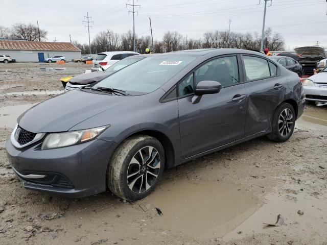 HONDA CIVIC EX 2014 with VIN 2HGFB2F89EH558009 - Photo from auction