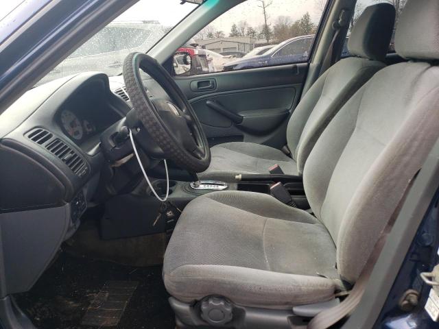 Photo 7 from auction – 2001 HONDA CIVIC EX with VIN 2HGES26701H549938