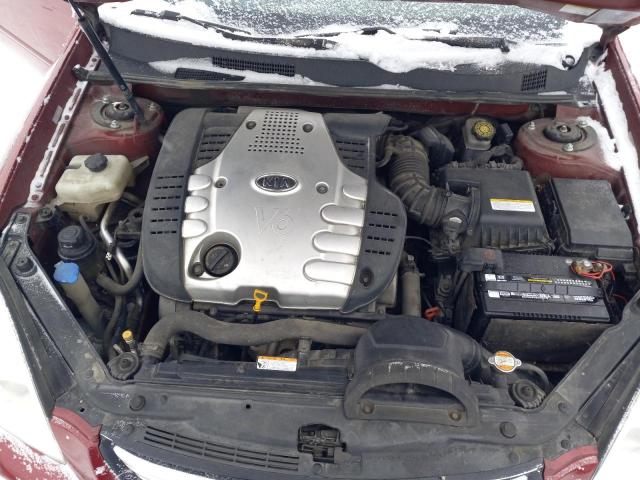 Photo 11 from auction – 2006 KIA OPTIMA LX with VIN KNAGE124865046240