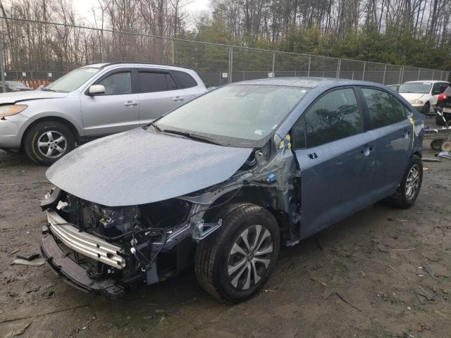 TOYOTA COROLLA LE 2022 with VIN JTDEAMDE9NJ054849 - Photo from auction