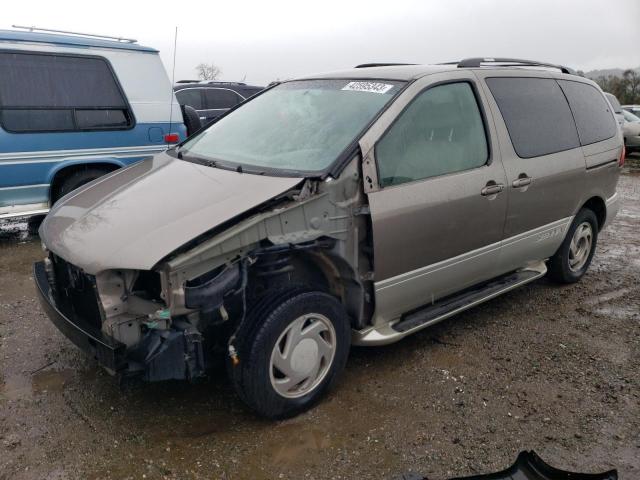 TOYOTA SIENNA LE 1998 with VIN 4T3ZF13C2WU088474 - Photo from auction