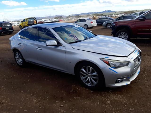 Photo 4 from auction – 2014 INFINITI Q50 BASE with VIN JN1BV7AP9EM689554