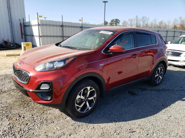 KIA SPORTAGE L 2020 with VIN KNDPMCAC2L7753375 - Photo from auction