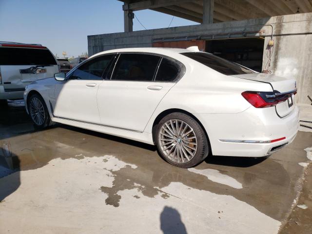 Photo 2 from auction – 2022 BMW 740 I with VIN WBA7T2C00NCJ60198