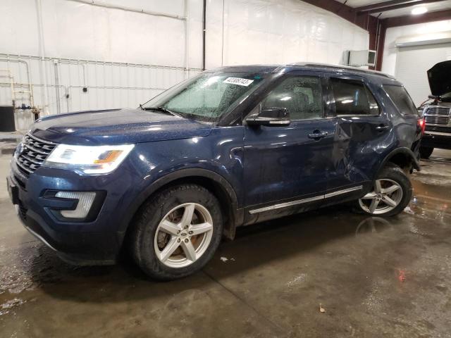 FORD EXPLORER X 2016 with VIN 1FM5K8D88GGC47603 - Photo from auction