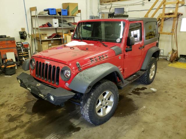Photo 1 from auction – 2012 JEEP WRANGLER S with VIN 1C4AJWAG5CL196620