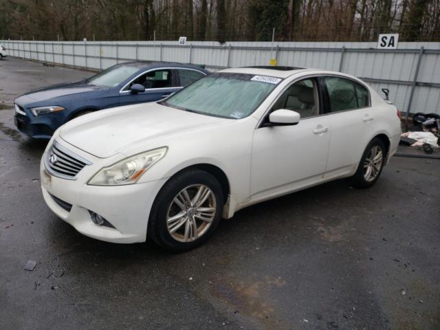 INFINITI G25 2011 with VIN JN1DV6AR2BM654094 - Photo from auction