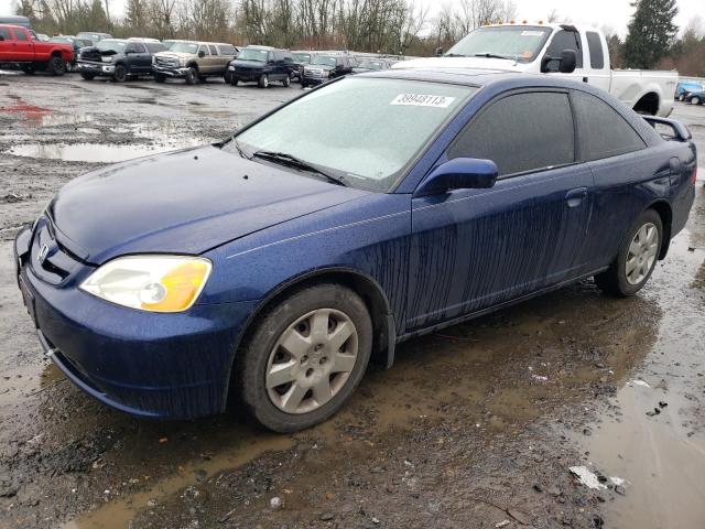 Photo 1 from auction – 2002 HONDA CIVIC EX with VIN 1HGEM21982L101275