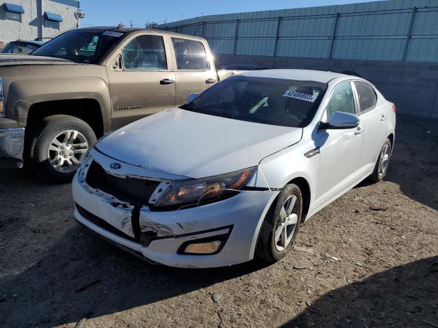 KIA OPTIMA LX 2015 with VIN 5XXGM4A71FG446686 - Photo from auction