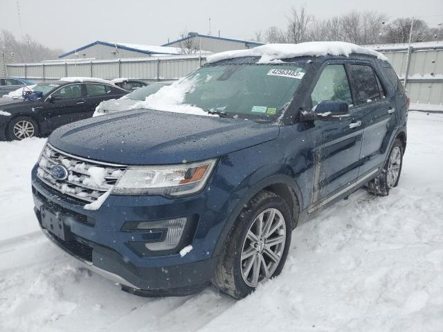 FORD EXPLORER L 2017 with VIN 1FM5K8FH4HGC08165 - Photo from auction