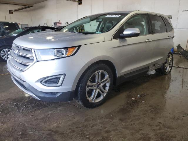 FORD EDGE TITAN 2017 with VIN 2FMPK4K94HBC03393 - Photo from auction