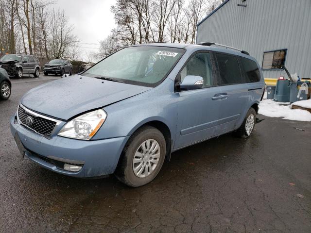 KIA SEDONA LX 2014 with VIN KNDMG4C76E6540955 - Photo from auction
