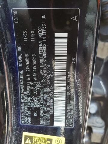 Photo 14 from auction – 2018 TOYOTA HIGHLANDER with VIN 5TDJZRFHXJS542121