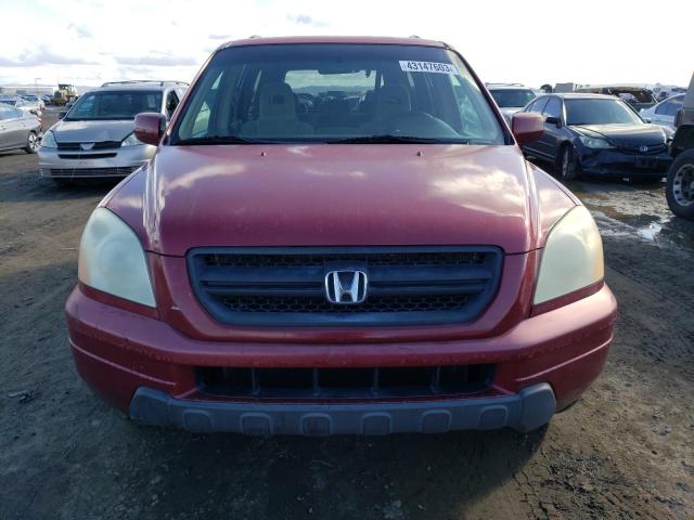 Photo 5 from auction – 2005 HONDA PILOT EX with VIN 2HKYF18435H539737