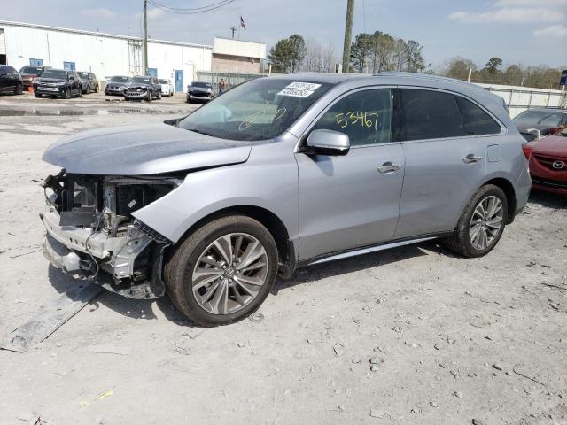 ACURA MDX TECHNO 2017 with VIN 5FRYD4H50HB028701 - Photo from auction