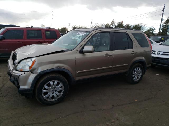 HONDA CR-V SE 2006 with VIN JHLRD78976C061332 - Photo from auction