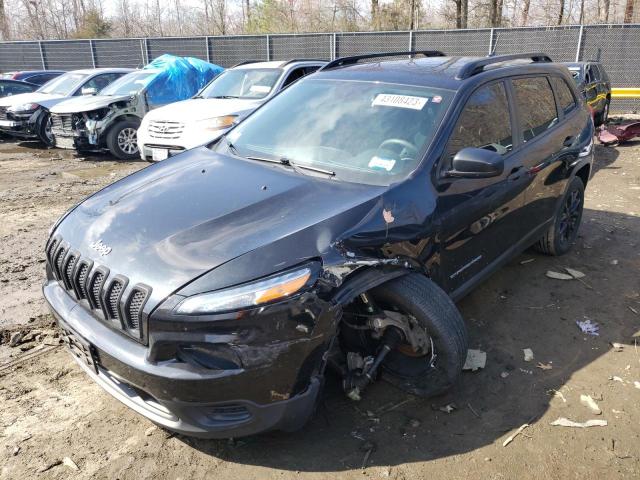 JEEP CHEROKEE S 2015 with VIN 1C4PJLAB0FW585438 - Photo from auction