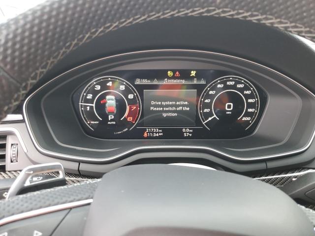 Photo 9 from auction – 2021 AUDI RS5 with VIN WUAAWCF54MA903570