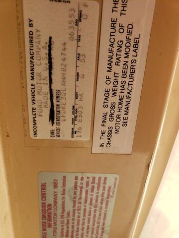 Photo 10 from auction – 1987 FORD ECONOLINE with VIN 1FDKE30LXHHB24744