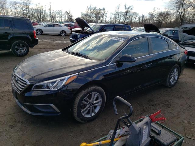 HYUNDAI SONATA SE 2016 with VIN 5NPE24AF9GH348287 - Photo from auction