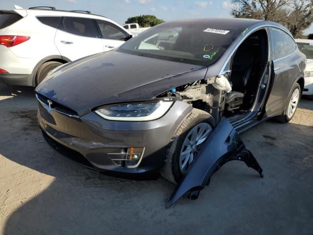 TESLA MODEL X 2016 with VIN 5YJXCBE25GF004200 - Photo from auction
